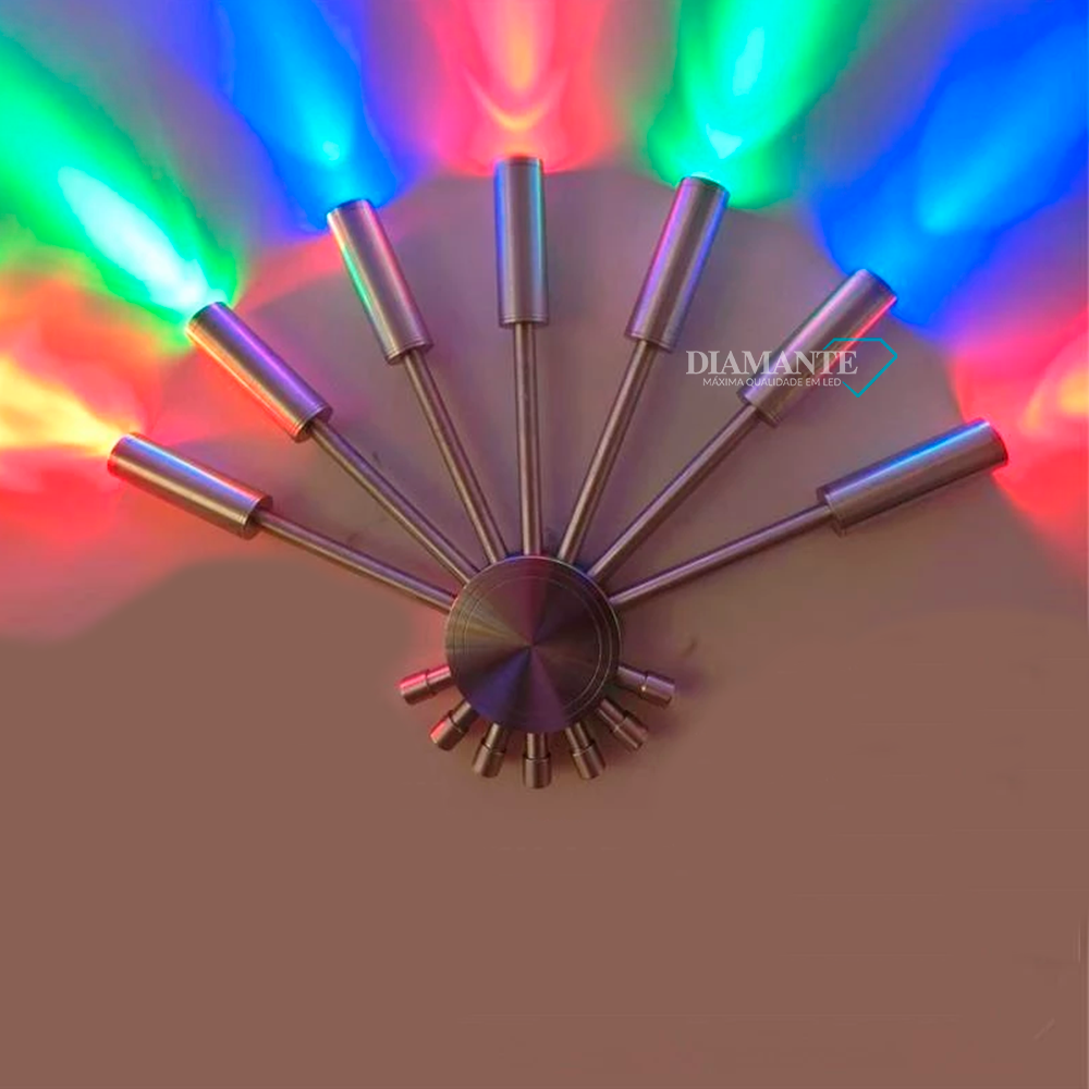 ARANDELA 2131-7 SILVER RGB