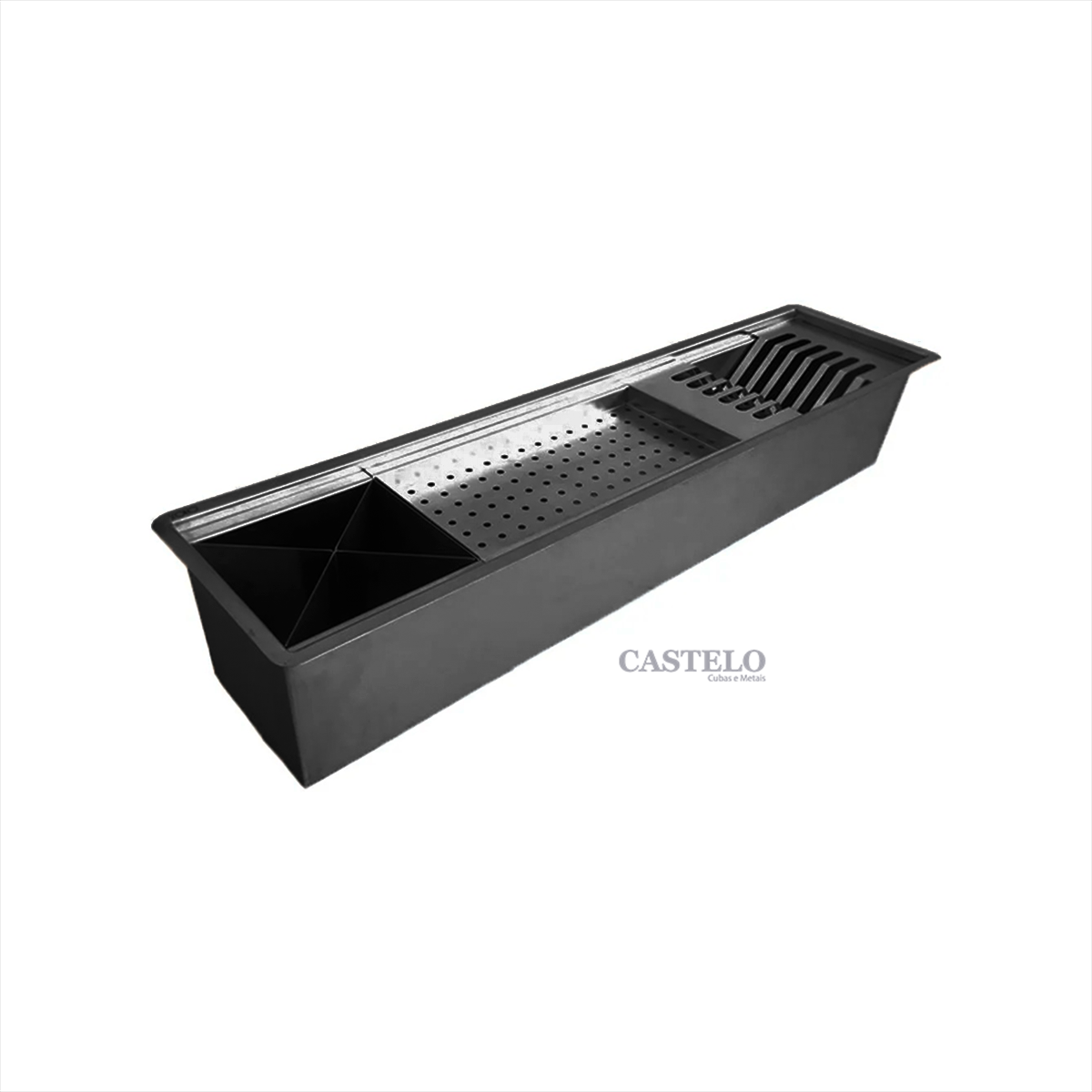 CALHA HUMEDA CASTELO 75 CM BLACK