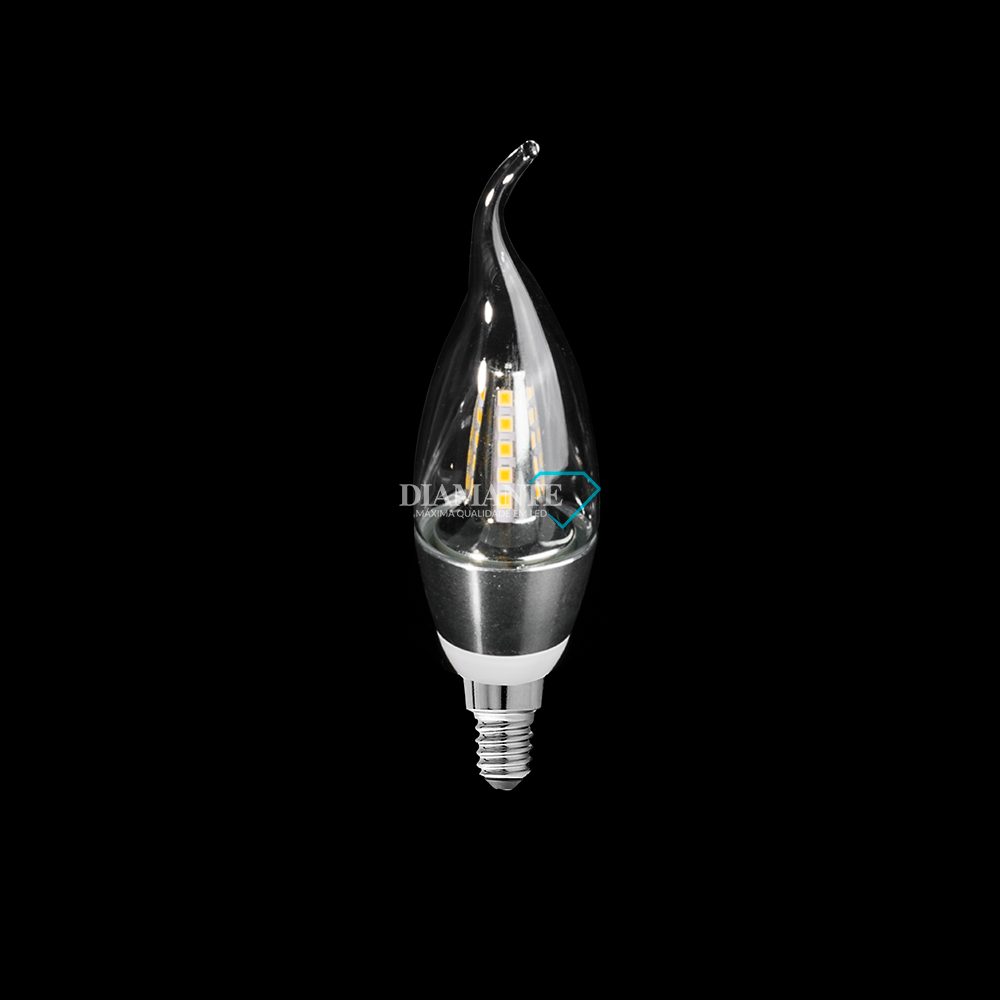 LÂMPADA LED DIAMANTE TIPO VELA 5W-3000K