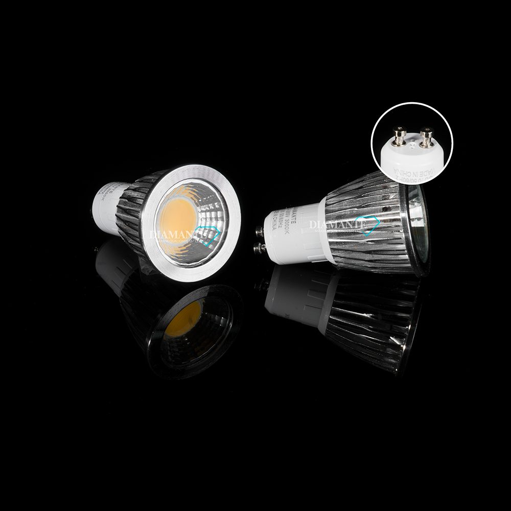 DICROICA COB DIAMANTE GU10 5W-3000K