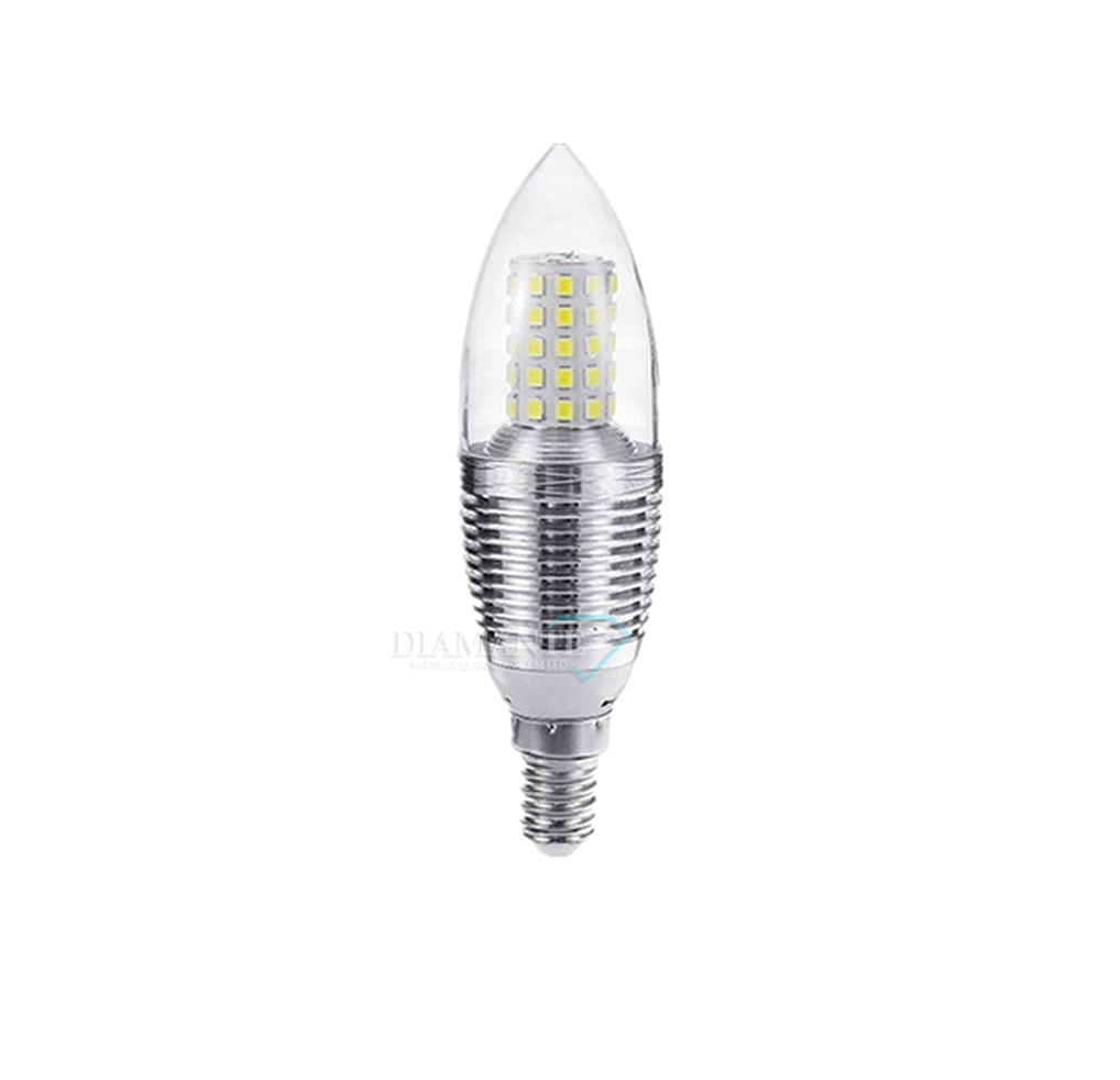 LÂMPADA LED DIAMANTE TIPO VELA 12W-3000K