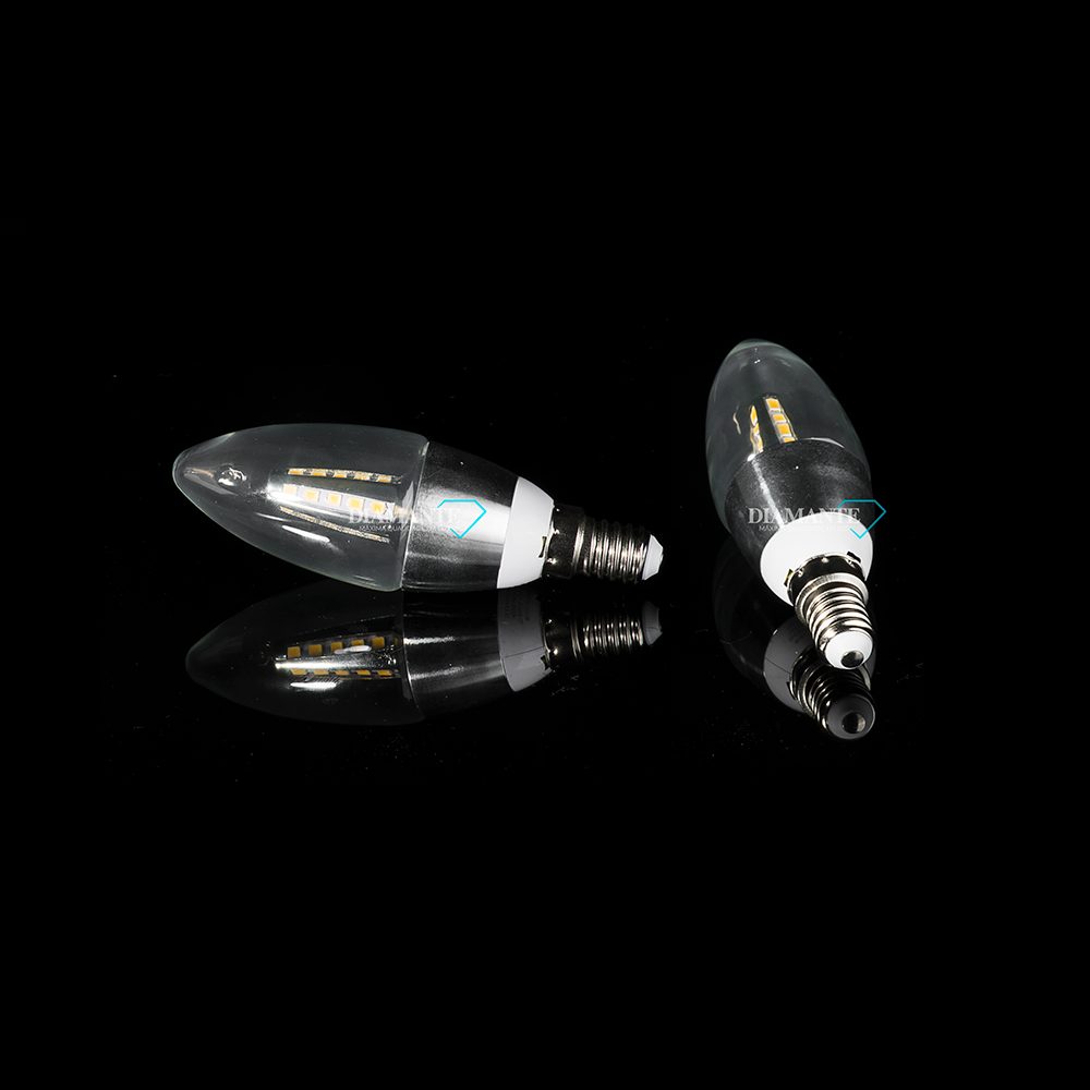 LÂMPADA LED DIAMANTE TIPO VELA 5W-3000K